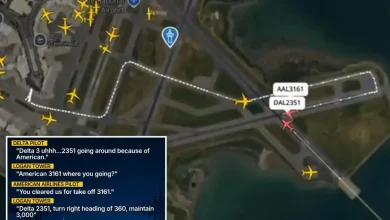 Boston Logan air traffic controller scrambles to avoid near miss as 2 flights come within 300 feet of each other