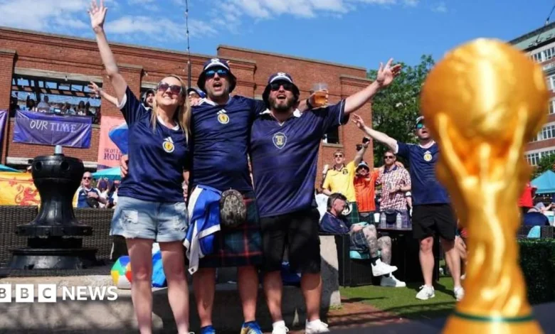 Boston becomes 'mini-Scotland' before World Cup opener