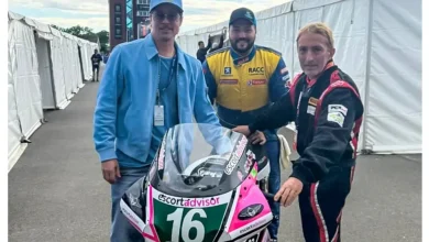Brad Pitt on Set of Plan B-Produced ‘Isle of Man’ Movie as Filming Kicks Off During Motorcycle Race