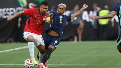 Brasil x Egito: Wesley sente lesão, é substituído e chora no banco