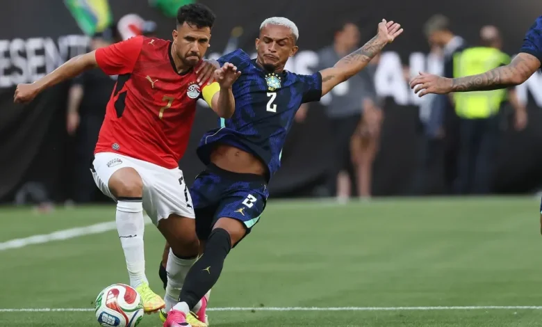 Brasil x Egito: Wesley sente lesão, é substituído e chora no banco