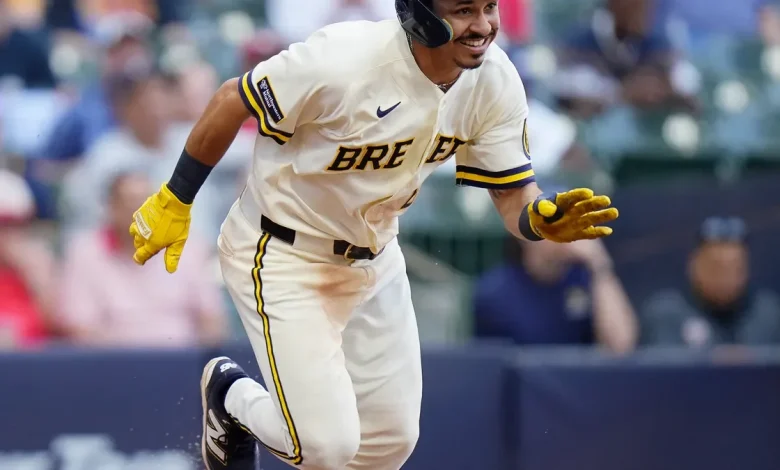 Brewers' David Hamilton letting legs do the work as he piles up bunt hits