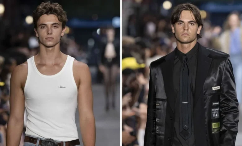 Britney Spears's Sons Sean Preston and Jayden Federline Make Their Runway Debuts During Paris Fashion Week