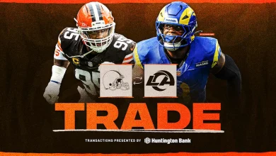Browns trade DE Myles Garrett to the Rams for DE Jared Verse, 3 draft picks