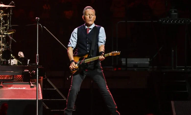 Bruce Springsteen and Bon Jovi Perform at Music America Concert