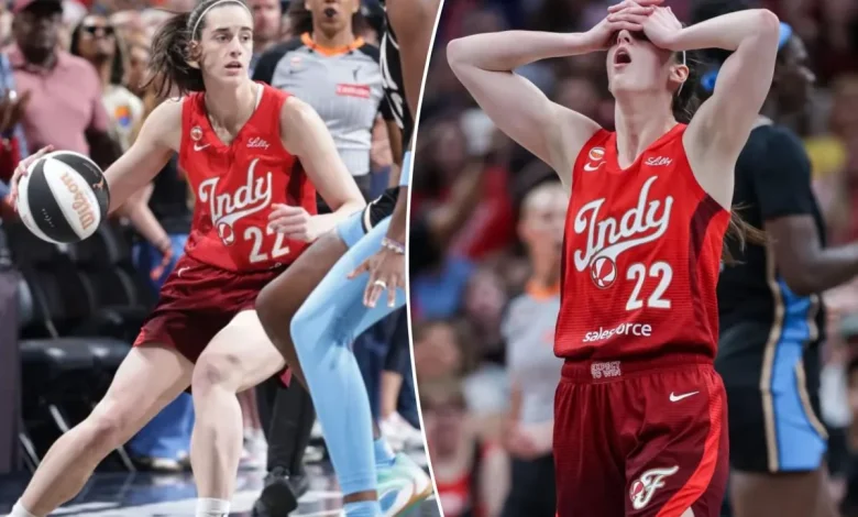 Caitlin Clark leaves game to throw up — and then returns to help Fever to win