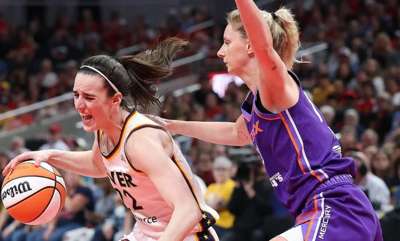 Caitlin Clark shoved in neck during Fever game as another apparent foul on star goes uncalled