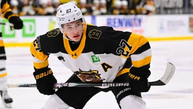 Caleb Malhotra says playing for dad with Canucks would be 'pretty cool'
