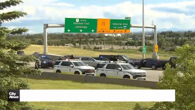 Calgary Police respond to an officer involved shooting in SE