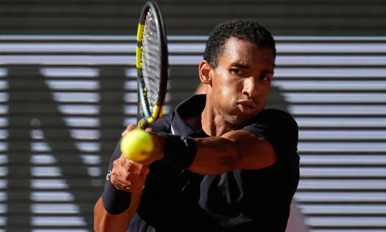 Canada's Felix Auger-Aliassime advances to French Open quarterfinals