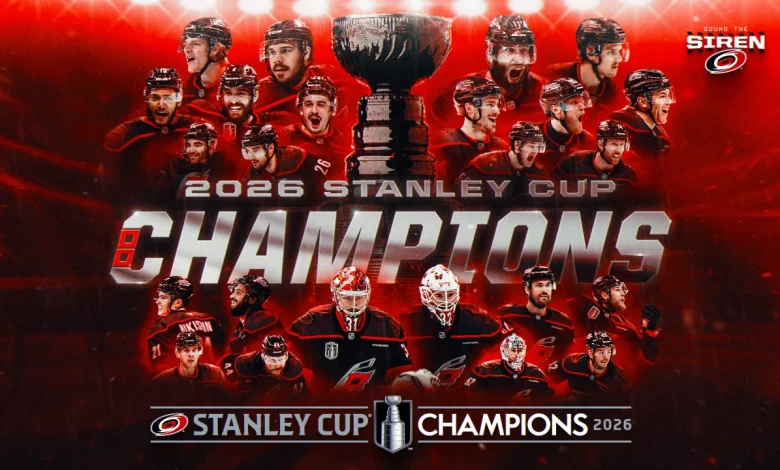 Carolina Hurricanes Win 2026 Stanley Cup Final