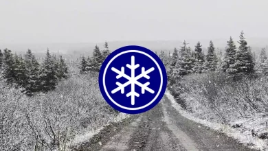 Ce n’est pas une blague : il neige en juin. Voyez où