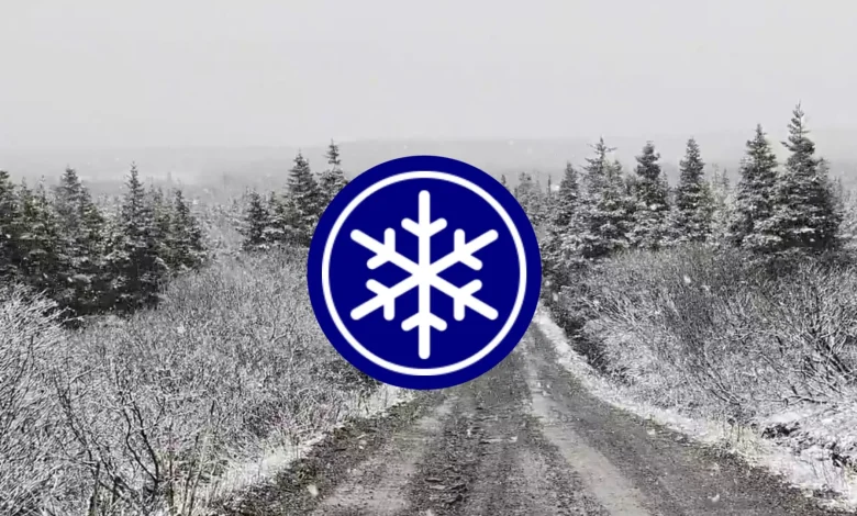 Ce n’est pas une blague : il neige en juin. Voyez où