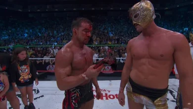 Chad Gable unmasks following emotional AAA Noche de Los Grandes match