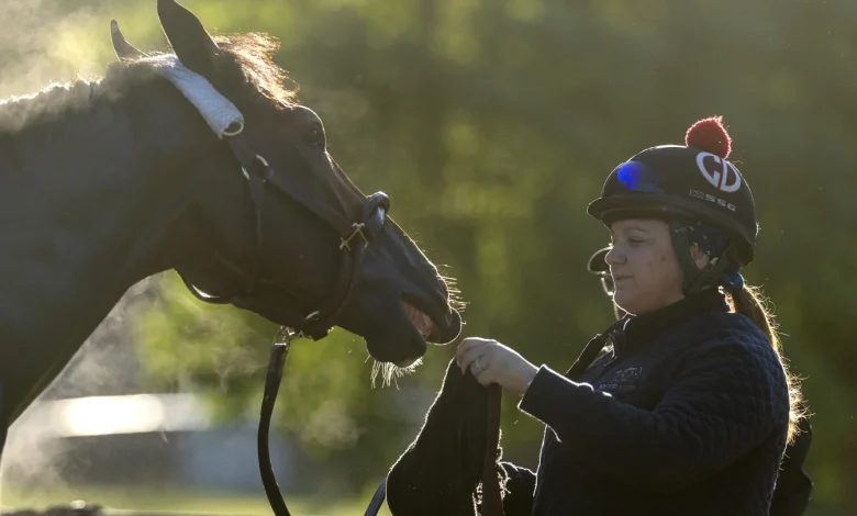 Cherie DeVaux returns to familiar Saratoga for the Belmont after her historic Kentucky Derby