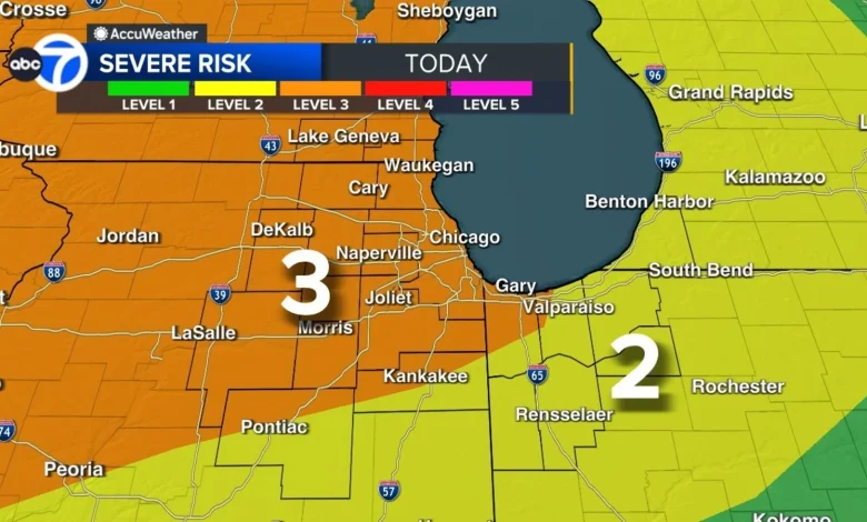 Chicago, IL weather forecast: Chance for severe storms Wed., Thurs., with wind risk; Severe Thunderstorm Watch for some | Radar