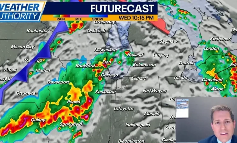 Chicago weather: Severe storms pass through Chicagoland, more threats possible Thursday