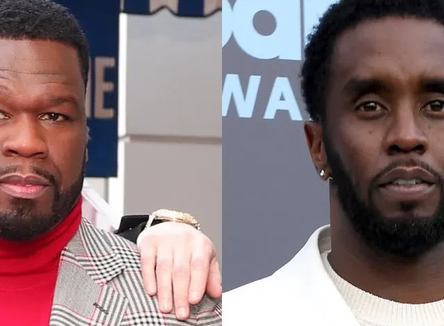 Chileeee! #50Cent has spoken and says his son is a victim. This comes as social media users discuss the explicit, nearly 40 minute video that dropped allegedly featuring the mother of his son, #Diddy, and another man in a sexual act. (Swipe) (📸: @gettyimag