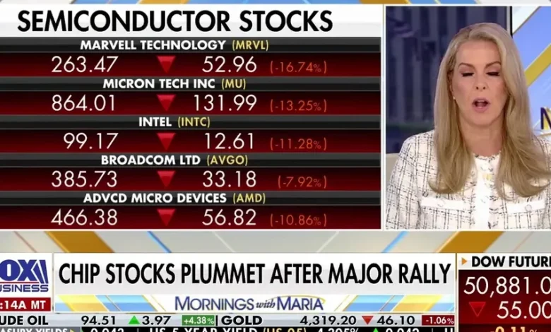 Chip stocks rebound after brutal selloff, but analysts warn AI boom faces new test