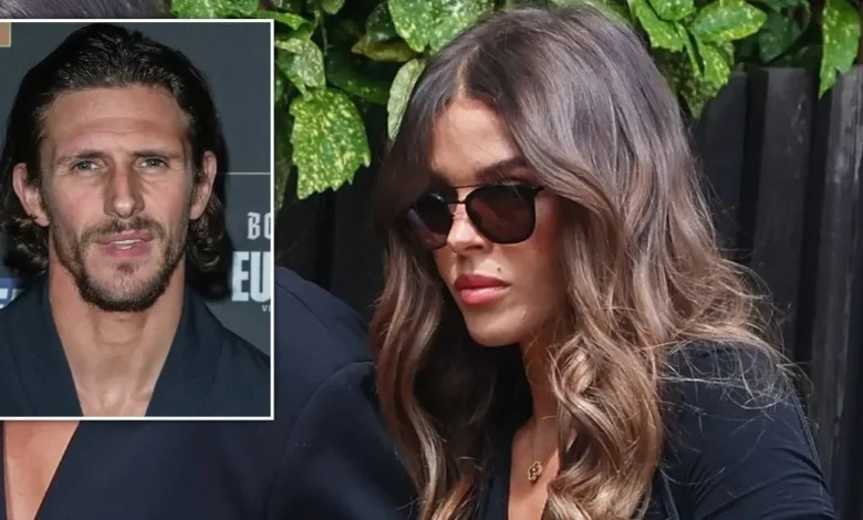 Chloe Lewis leads mourners at Jake Hall’s funeral after Towie star’s death aged 35