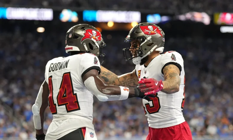 Chris Godwin "didn't believe" reports Mike Evans was signing with 49ers