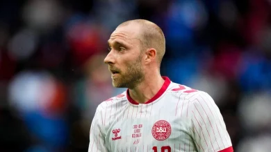 Christian Eriksen ‘conscious and doing well’ after collapsing on pitch – Denmark team doctor