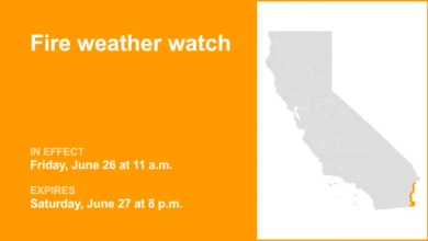 Colorado River Valley placed under a fire weather watch Friday and Saturday