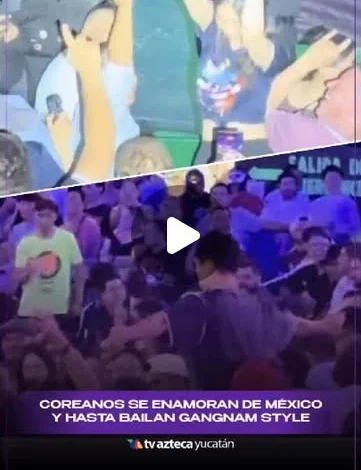 Coreanos bailan Gangnam Style durante una función de lucha libre en México y se vuelven virales 🇰🇷💃🤼⁣ ⁣ La divertida escena desató aplausos entre los asistentes y rápidamente conquistó las redes sociales. 👀⁣ ⁣ #GangnamStyle #Coreanos #LuchaLib