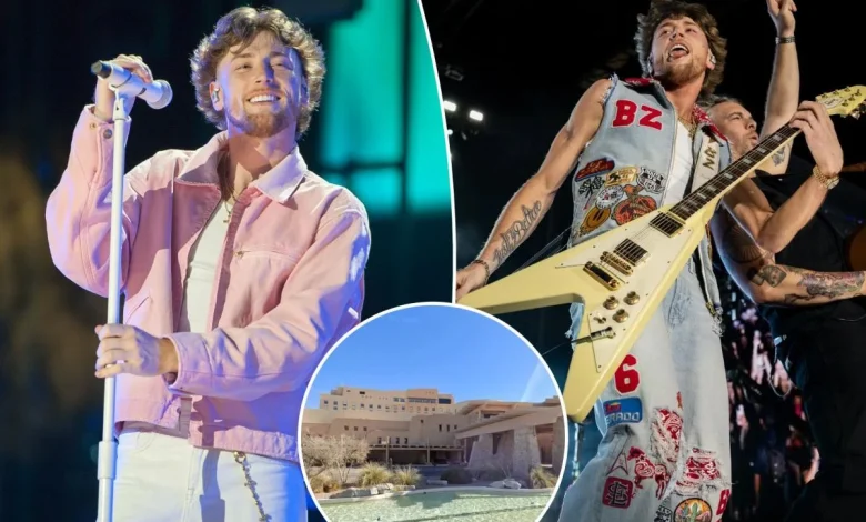 Country star Bailey Zimmerman burned bandmates and shoved guitarist before trashing hotel room, affidavit says
