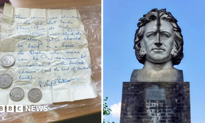 Crystal Palace Park builder finds 'spooky' message from 1964