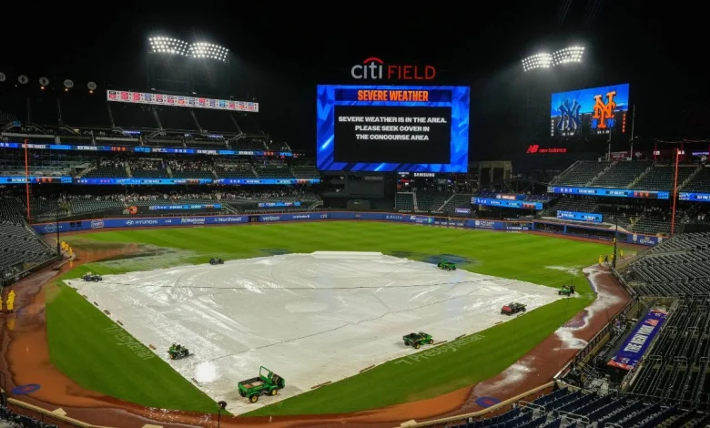 Cubs-Mets game postponed, teams will play doubleheader on Wednesday