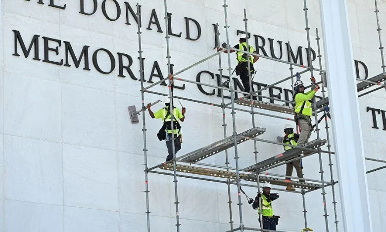 DOJ asks appeals court to let Trump's name stay on Kennedy Center with deadline hours away