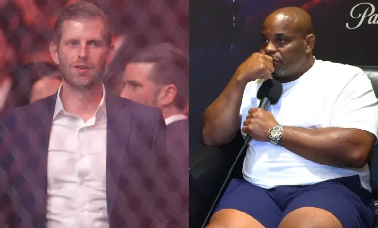 Daniel Cormier posts, deletes DMs from Eric Trump asking about 'rigged' UFC White House fights