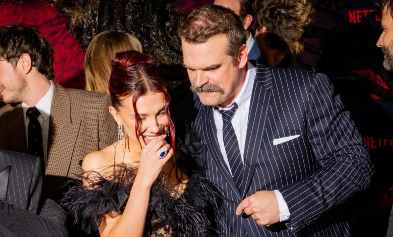 David Harbour Talks Millie Bobby Brown Stranger Things Drama