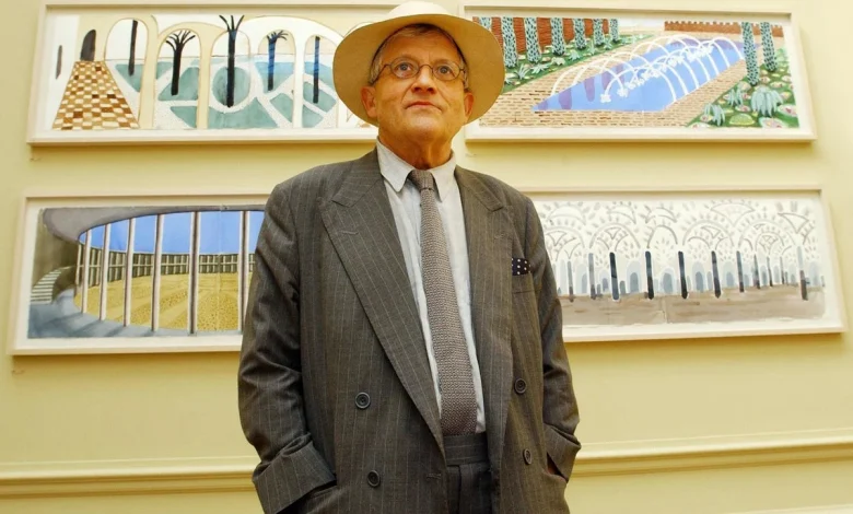 David Hockney farewelled in private funeral with just two mourners in attendance