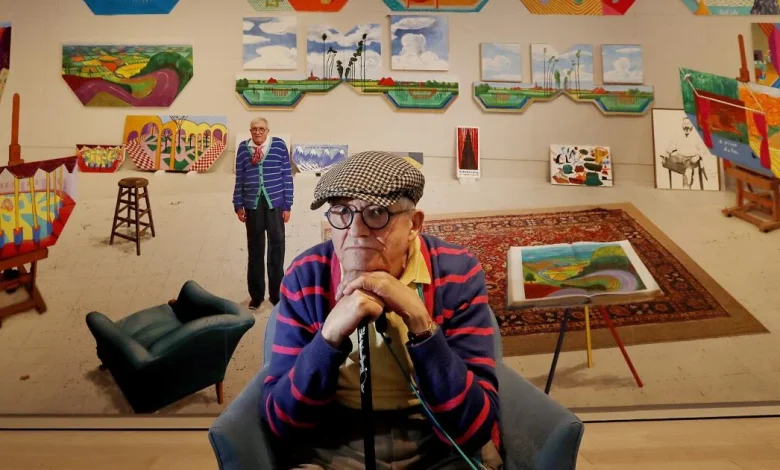 David Hockney, whose art celebrated sun-drenched Los Angeles, dead at 88