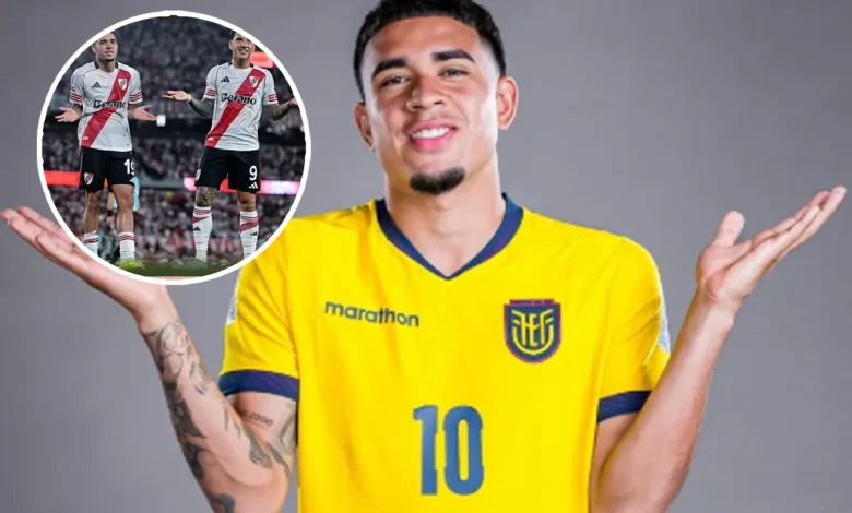 De River al Mundial: Kendry Páez le hizo un guiño a Driussi a días de su debut