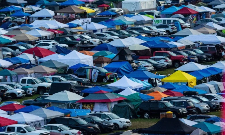 Dead baby is found in a music festival bathroom in Michigan