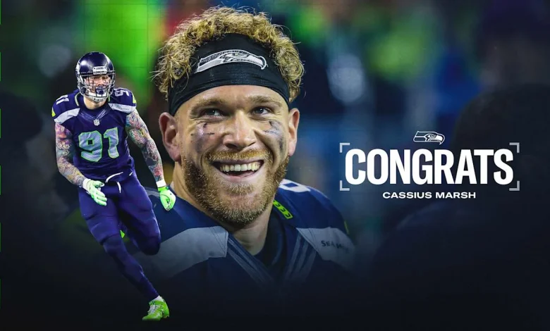 Defensive End Cassius Marsh Retires A Seahawk