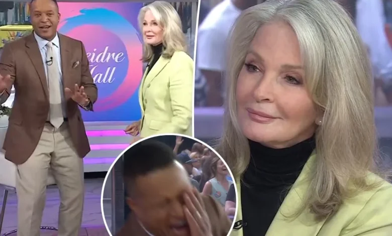 Deidre Hall slaps Craig Melvin live on 'Today'