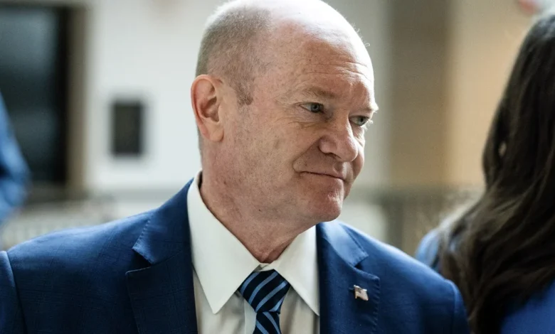 Delaware Sen. Chris Coons injured in multi-car crash, his office says