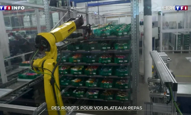 Des robots pour vos plateaux-repas