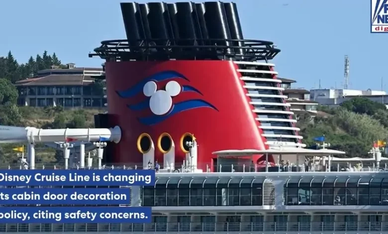 Disney Cruise Line reins in hall and ceiling decorations as safety concerns grow