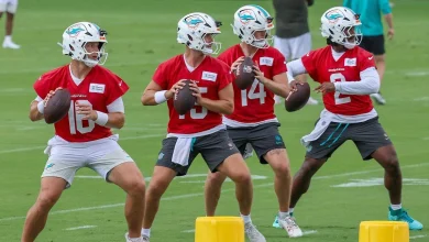 Dolphins offense had successful red zone day in minicamp’s final practice