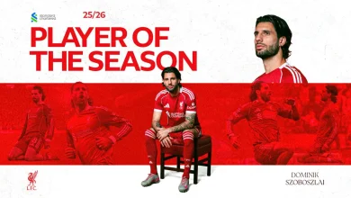 Dominik Szoboszlai wins Liverpool's Men's Player of the Season award