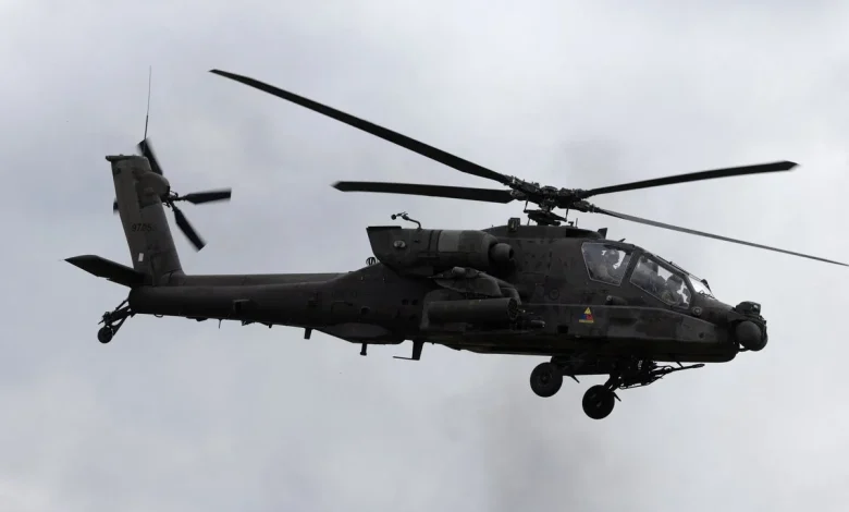 Downed US Apache helicopter linked to secret oil transfer operation near Strait of Hormuz