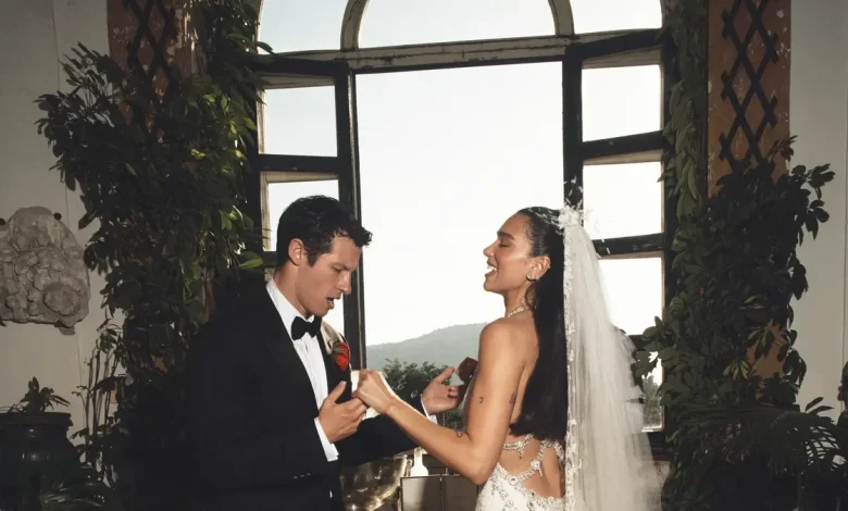 Dua Lipa shares new photos of wedding with husband Callum Turner