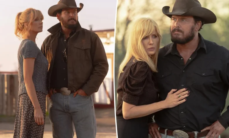 'Dutton Ranch' stars Cole Hauser and Kelly Reilly react to showrunner's abrupt exit