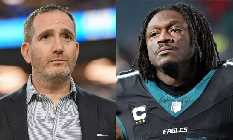 Eagles' Howie Roseman on 2028 first-rounder compensation in A.J. Brown trade: 'A pick is a pick'