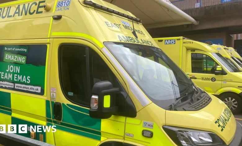 East Midlands Ambulance Service declares critical incident in heat